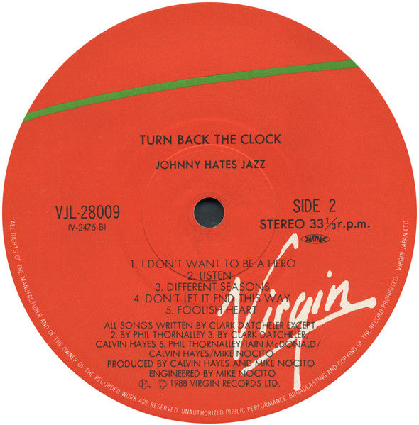Turn Back The Clock