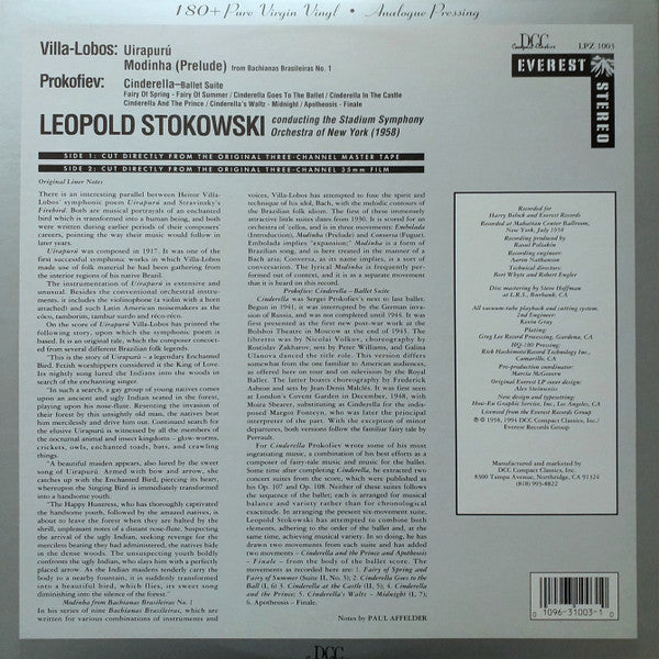 Uirapurú , Modinha (Prelude) , Cinderella (Ballet Suite)