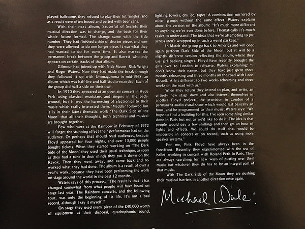 The Dark Side Of The Moon = 狂気