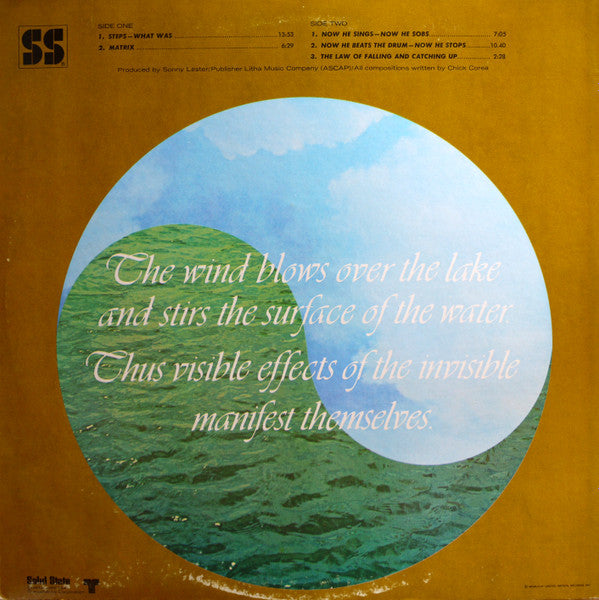 Now He Sings, Now He Sobs