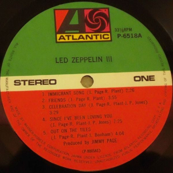 Led Zeppelin III = レッド・ツェッペリン III