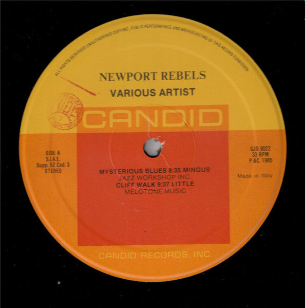 Newport Rebels / Jazz Artists Guild