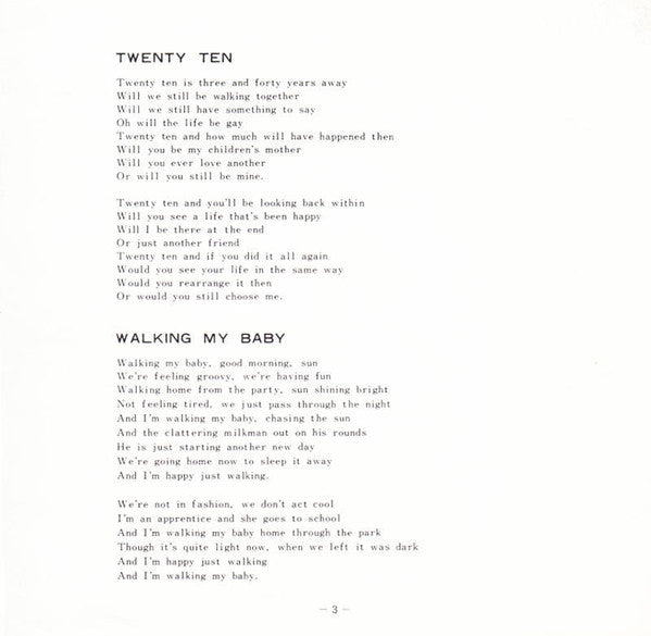 誓いのフーガ = Twenty Ten