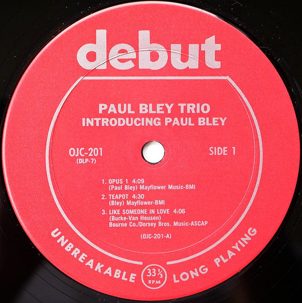 Introducing Paul Bley