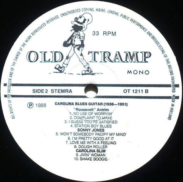 Carolina Blues Guitar (1936-1951)