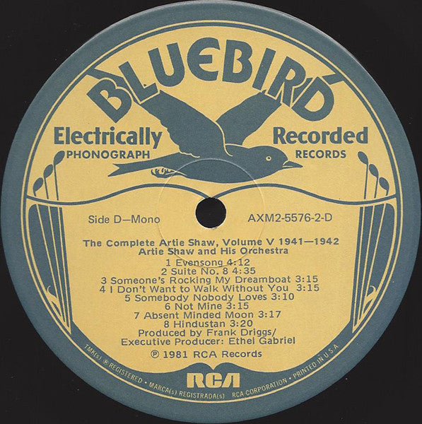 The Complete Artie Shaw Volume V, 1941-1942