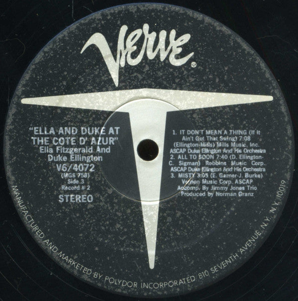 Ella & Duke At The Côte D'Azur