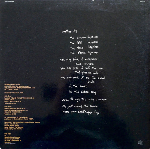 Ballad Round The Left Corner