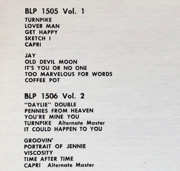 The Eminent Jay Jay Johnson Volume 1