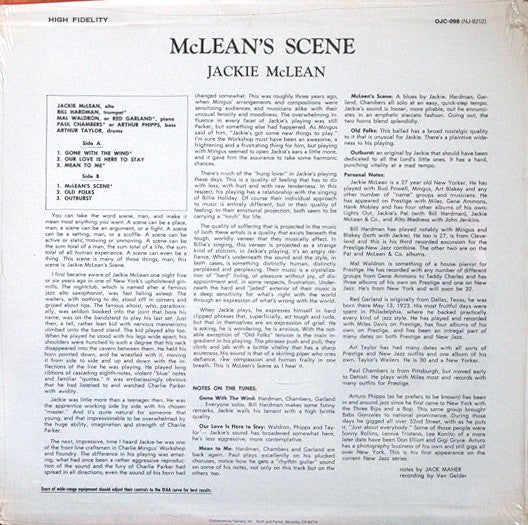 McLean's Scene