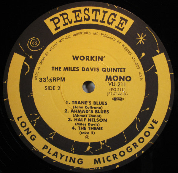 Workin' With The Miles Davis Quintet