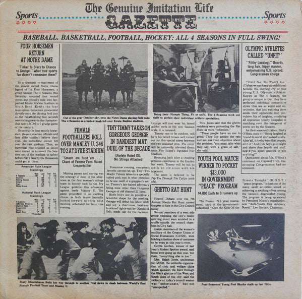 The Genuine Imitation Life Gazette