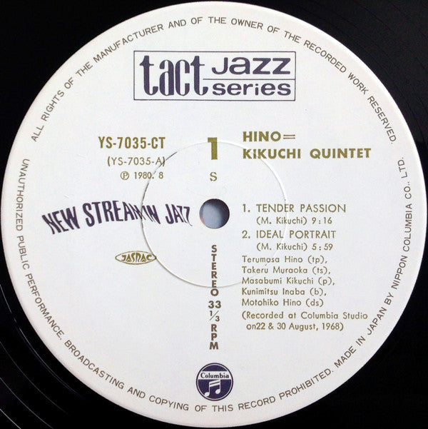 Hino=Kikuchi Quintet = 日野=菊池クインテット