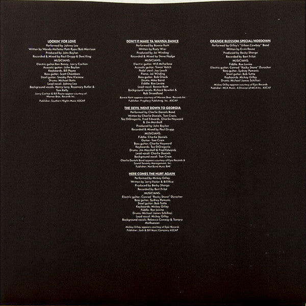 Urban Cowboy (Original Motion Picture Soundtrack)