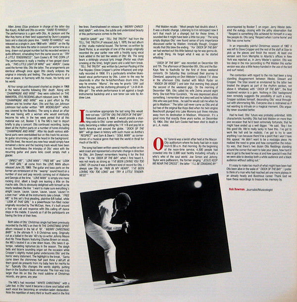 The Otis Redding Story Volume Two: Deep Soul