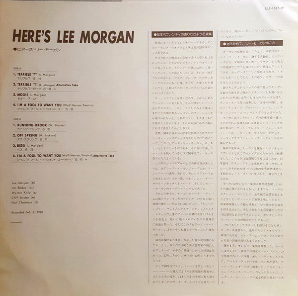 Here's Lee Morgan