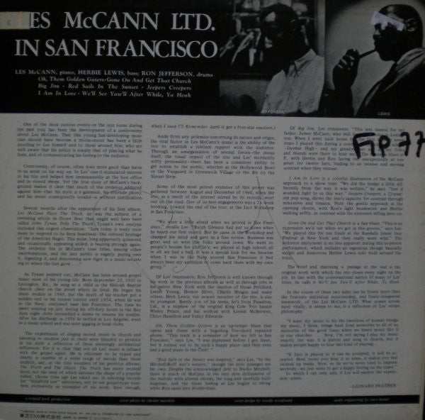 Les McCann Ltd. In San Francisco