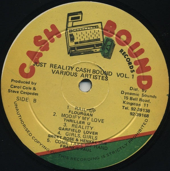 Just Reality - Cash Bound - Volume One