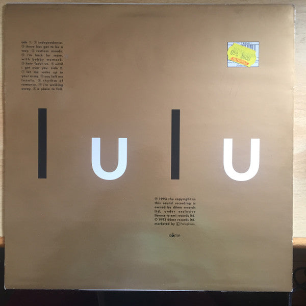Release: Independence-Vinyl-UK-1993-DOMELP1, 781304 1-4484066