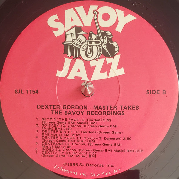 Master Takes. The Savoy Recordings