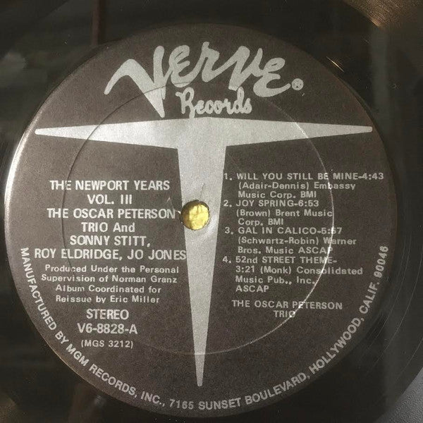 The Newport Years Volume III