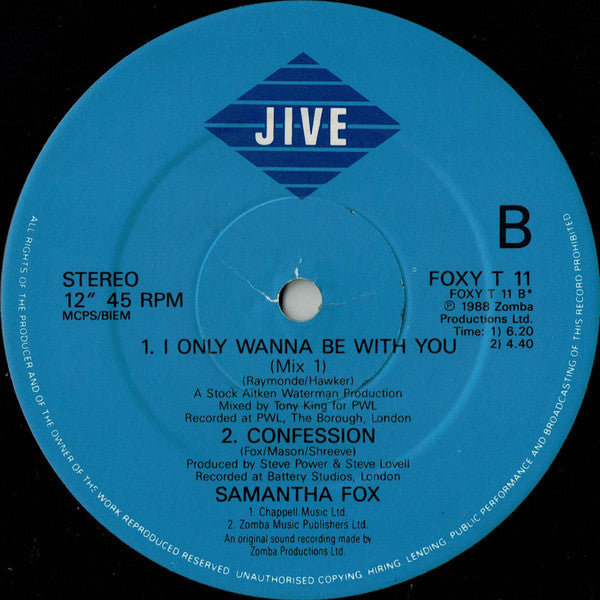 I Only Wanna Be With You