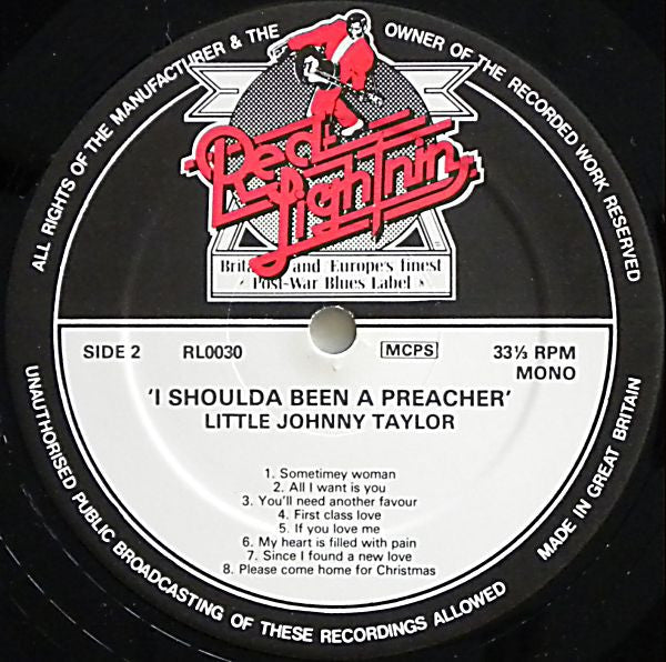 I Shoulda Been A Preacher