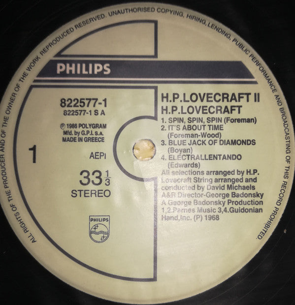 H.P. Lovecraft Il