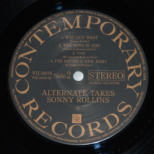 Contemporary Alternate Takes