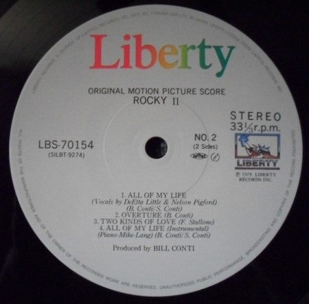 Rocky II (Original Motion Picture Score) = ロッキー2