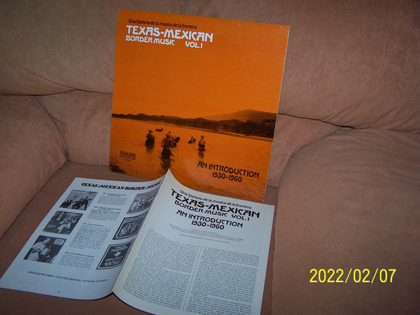 Texas-Mexican Border Music Vol. 1 - An Introduction 1930-1960