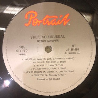 She's So Unusual = N.Y.ダンステリア