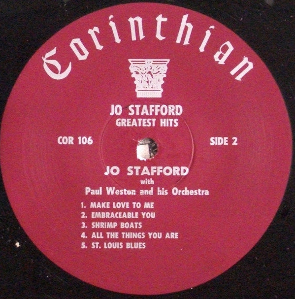 Jo Stafford's Greatest Hits