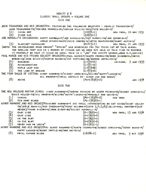 The Small Groups (Volume One)