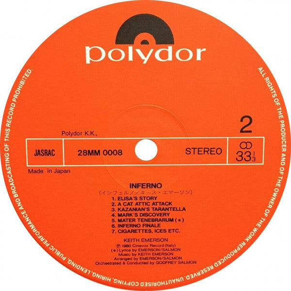 Inferno (Original Soundtrack)