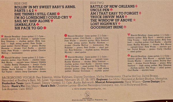 Hank Wilson's Back Vol. I