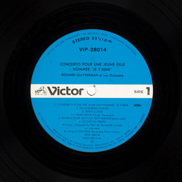 Concerto Pour Une Jeune Fille Nommee "Je T'Aime"