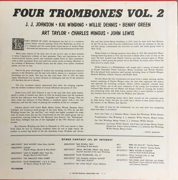 Four Trombones, Volume 2