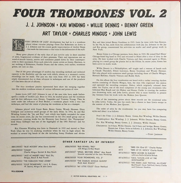 Four Trombones, Volume 2