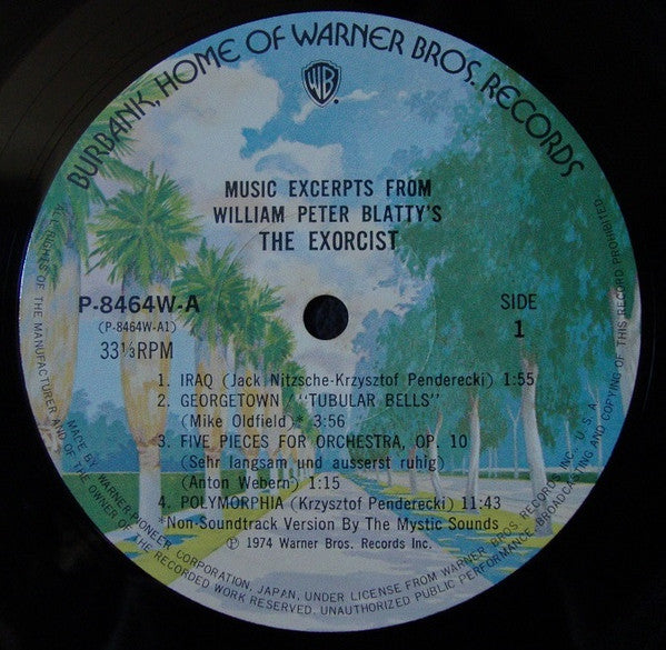 Music Excerpts From William Peter Blatty's The Exorcist