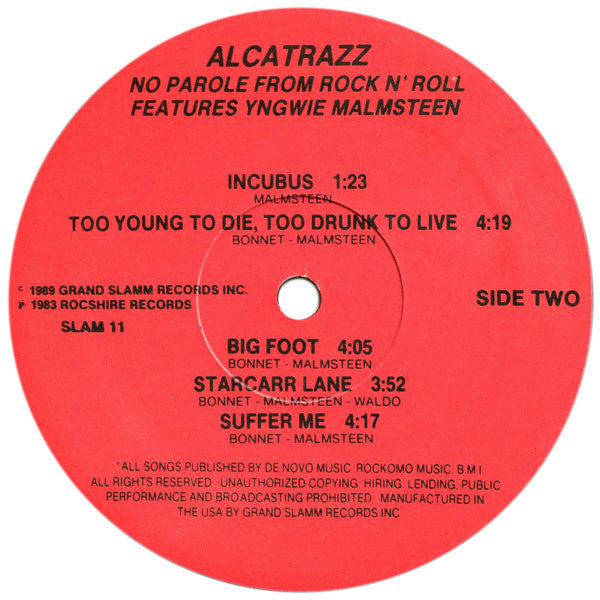 No Parole From Rock 'N' Roll