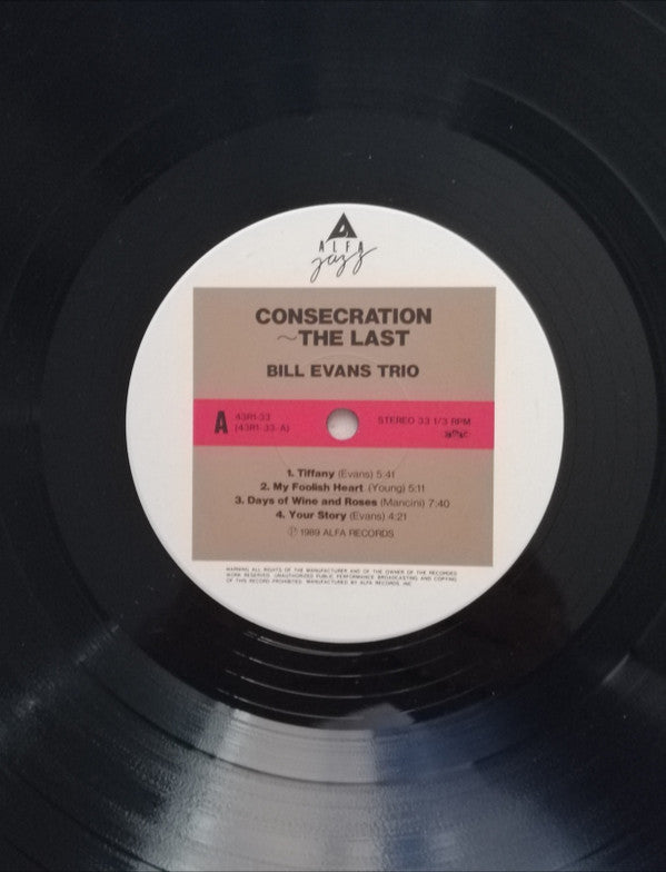 Consecration-The Last