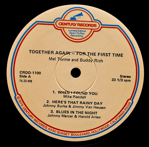 Together Again For The First Time