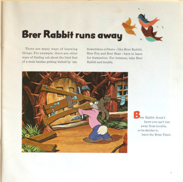 Walt Disney's Songs And Stories Of Uncle Remus