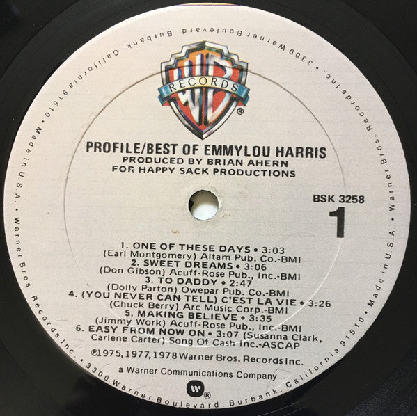 Profile / Best Of Emmylou Harris