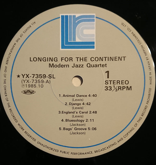 Longing For The Continent