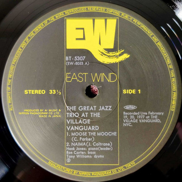 At The Village Vanguard