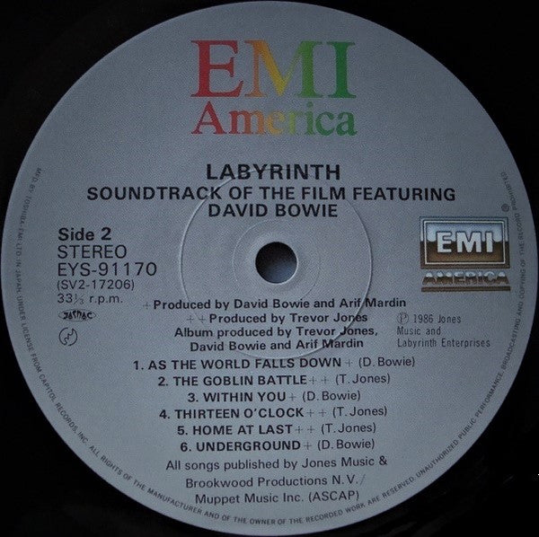 Labyrinth - From The Original Soundtrack Of The Jim Henson Film