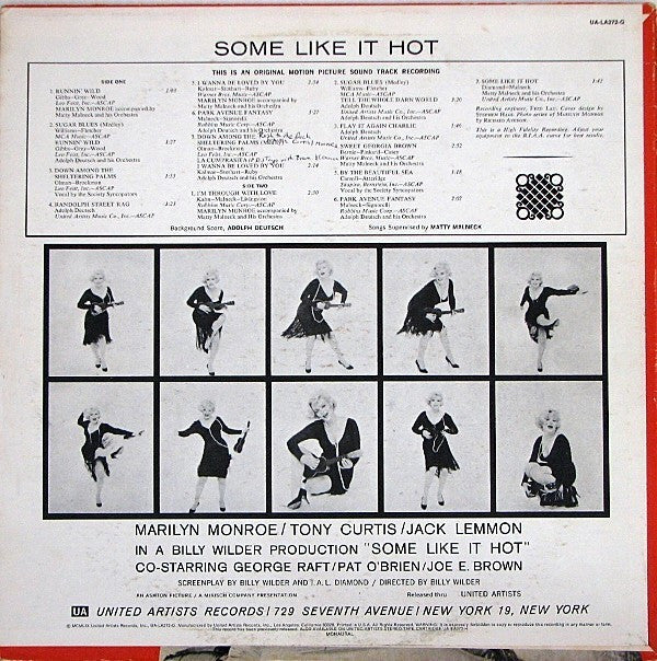 Some Like It Hot (Original Music From The Motion Picture Sound Track)