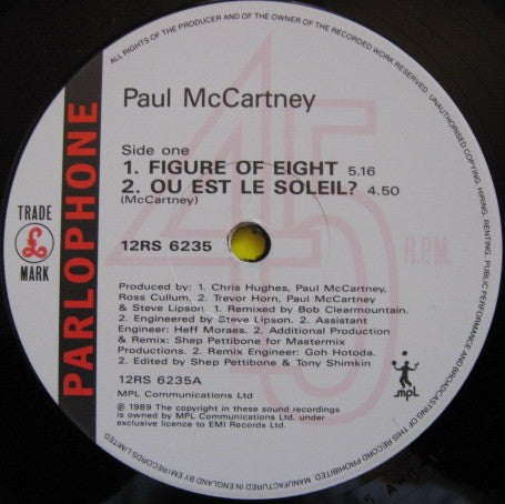 Figure Of Eight / Ou Est Le Soleil?